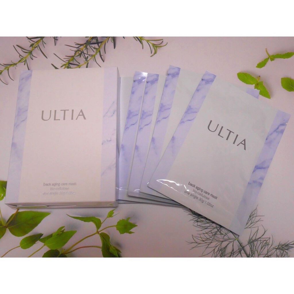 back aging care mask/ULTIA/シートマスク・パックを使ったクチコミ(2枚目)