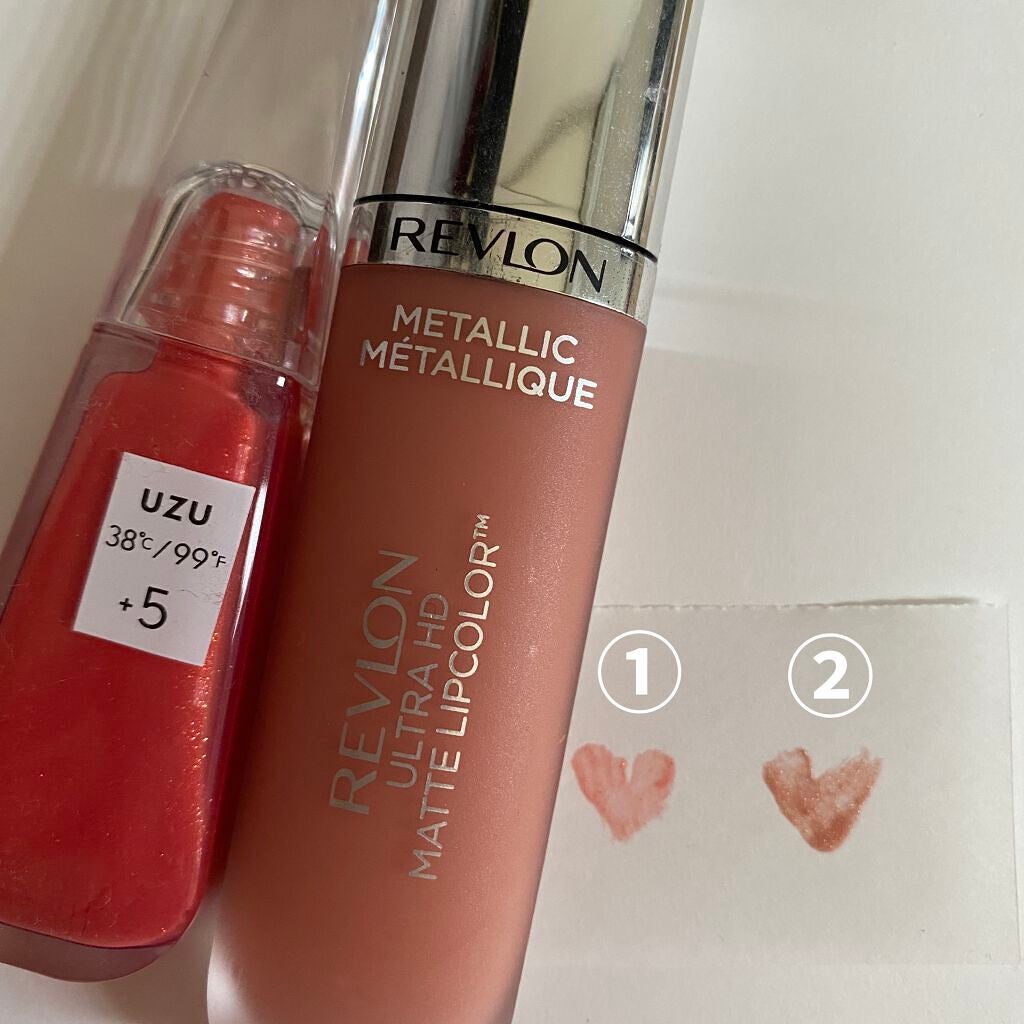 ウルトラ HD マット リップカラー/REVLON/口紅を使ったクチコミ(2枚目)
