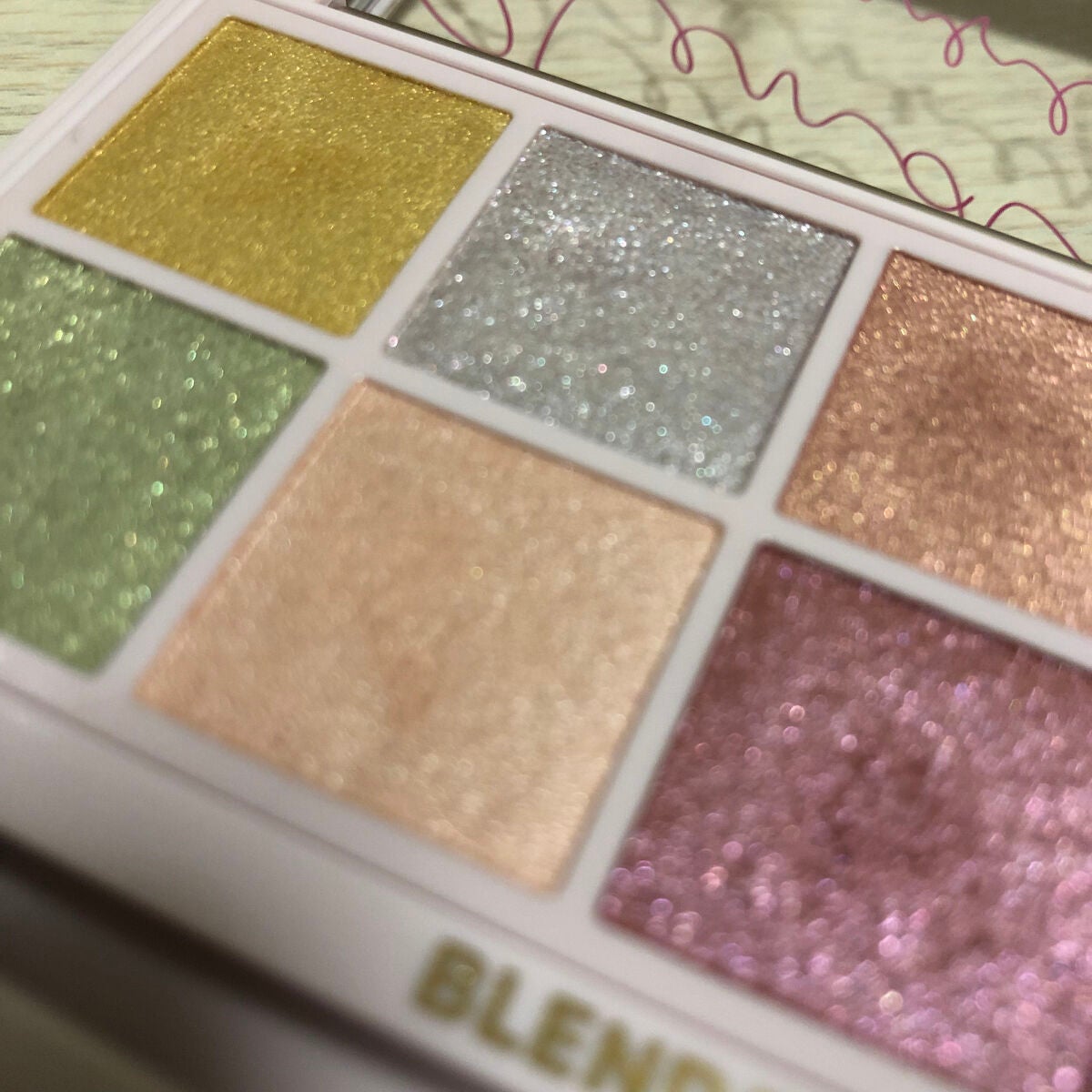 オーラクリエイション/BLEND BERRY/アイシャドウパレットを使ったクチコミ(4枚目)
