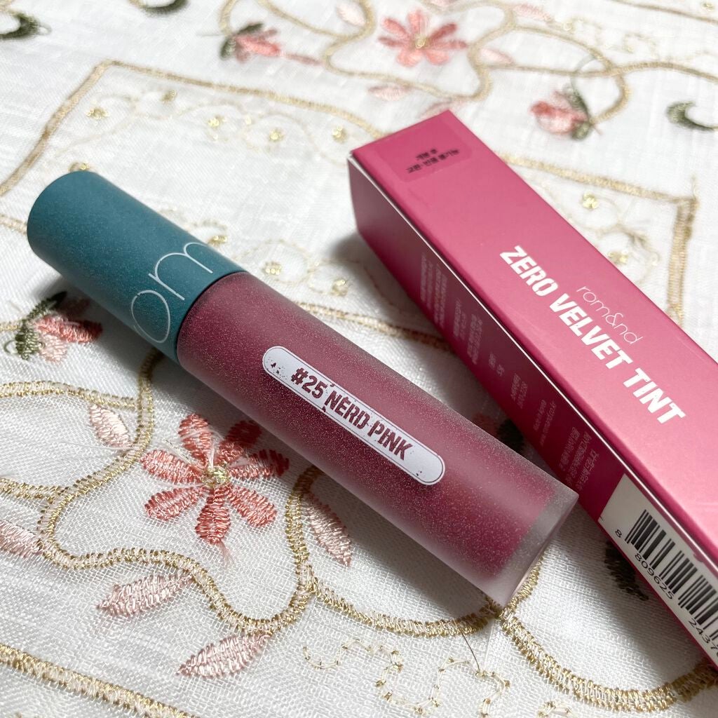 ゼロベルベットティント/rom&nd/リップティントを使ったクチコミ(2枚目)