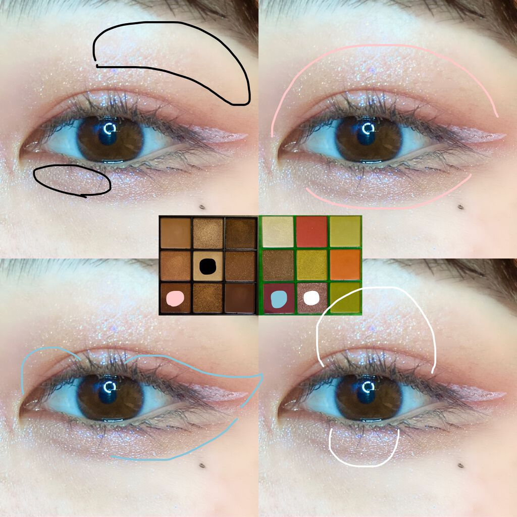 Lia on LIPS 「ラプンツェルメイク♥/100均でこんなに可愛いメイクが出来るな..」(2枚目)