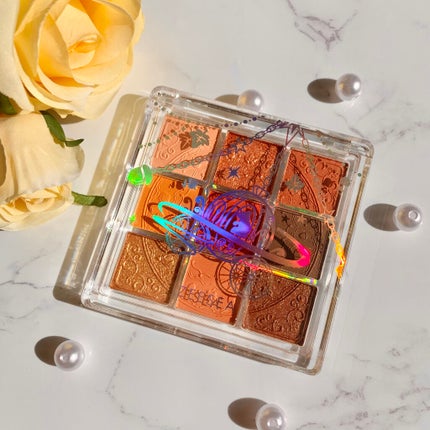 クォーツ 9色アイシャドウパレット(ドリームランドアイシャドウ)/ZEESEA/アイシャドウパレットを使ったクチコミ(7枚目)