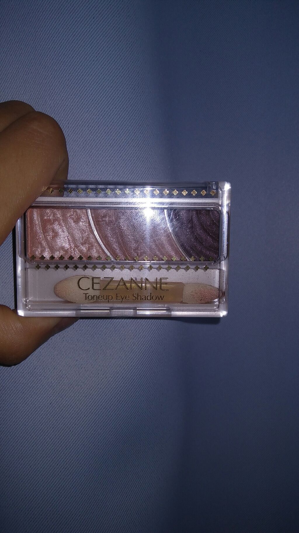 トーンアップアイシャドウ/CEZANNE/アイシャドウパレットを使ったクチコミ(1枚目)