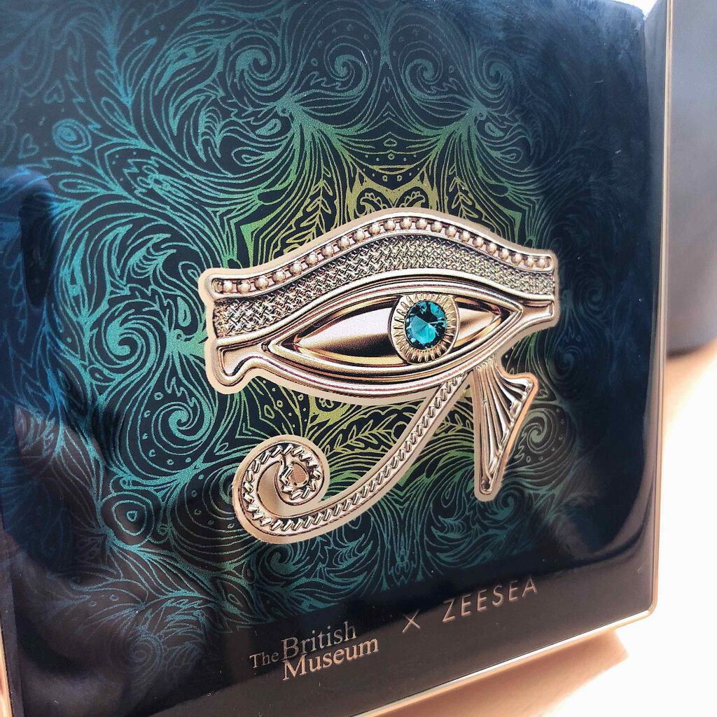 大英博物館 エジプトシリーズ アイシャドウパレット/ZEESEA/アイシャドウパレットを使ったクチコミ（1枚目）