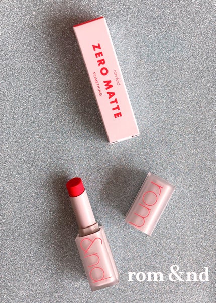 ゼロマットリップスティック/rom&nd/口紅を使ったクチコミ(1枚目)