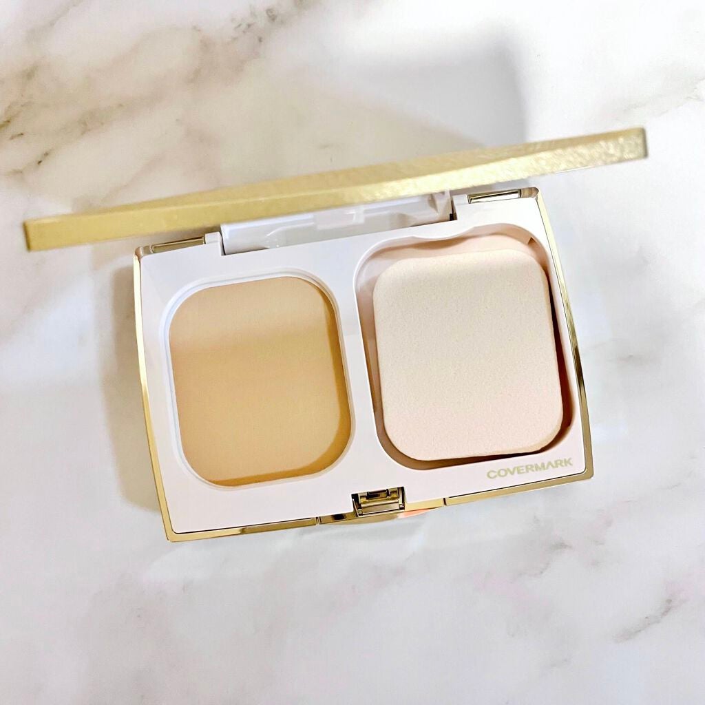シルキー フィット/COVERMARK/パウダーファンデーションを使ったクチコミ(3枚目)
