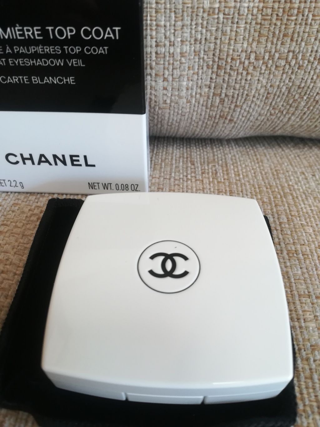 オンブル プルミエール トップコート/CHANEL/単色アイシャドウを使ったクチコミ(2枚目)