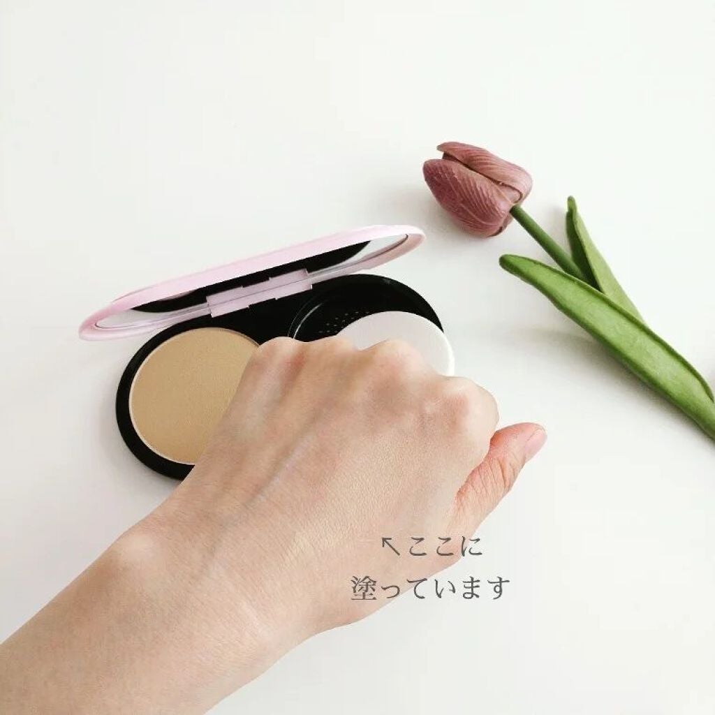 ライトフル C3 ナチュラル シルク パウダーファンデーション/M・A・C/パウダーファンデーションを使ったクチコミ(3枚目)