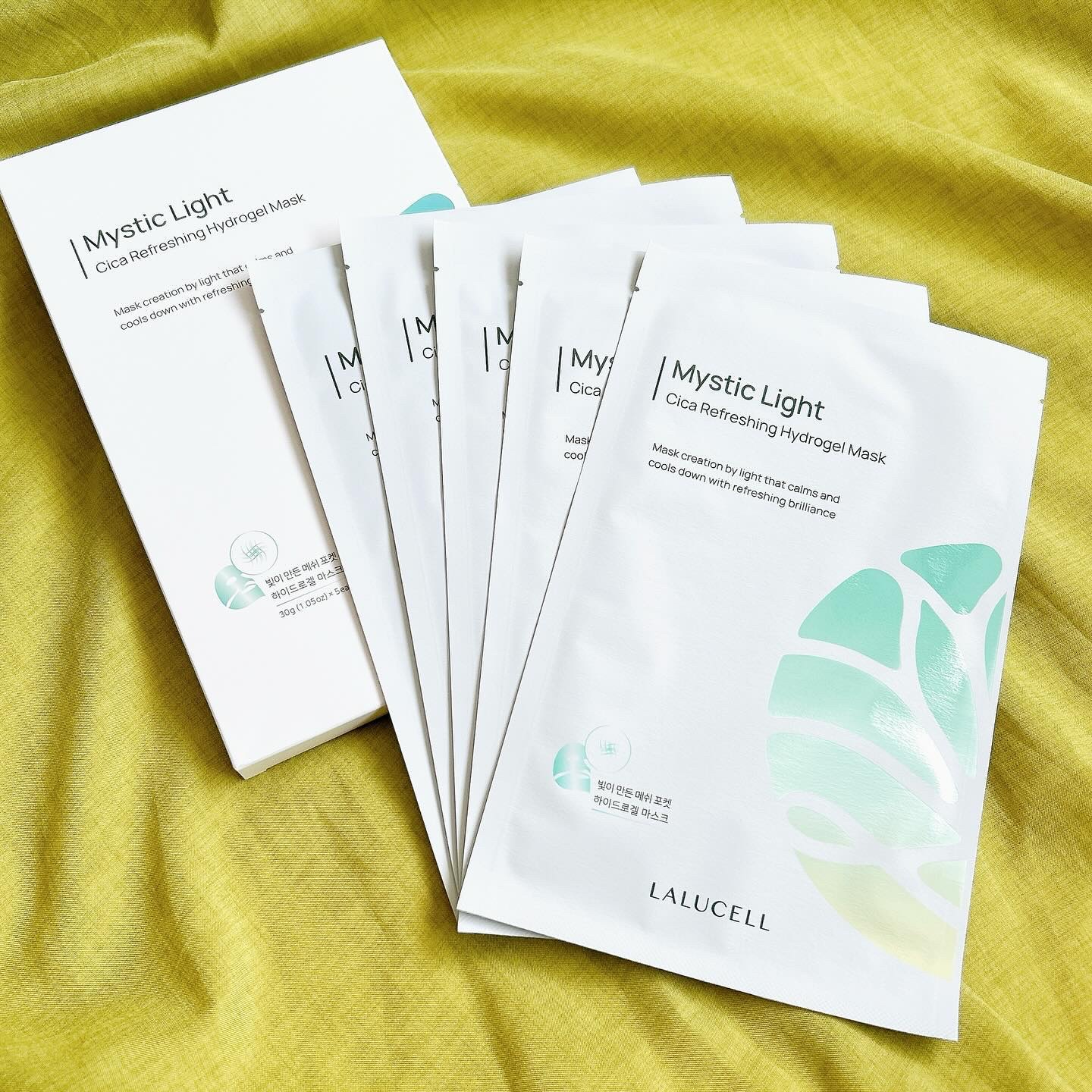 LALUCELL ミスティック ライト シカ リフレッシング ハイドロゲル マスク