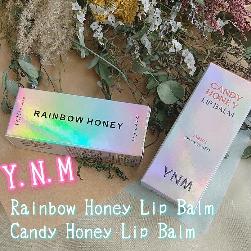 YNM レインボーハニーリップバーム/YNM/リップバームを使ったクチコミ(1枚目)