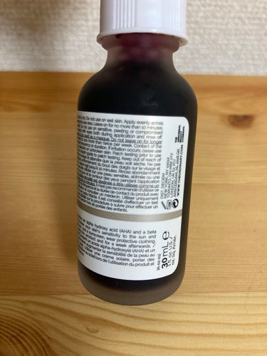 AHA 30% + BHA 2% Peeling Solution/The Ordinary/ピーリングを使ったクチコミ（3枚目）