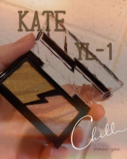 エレクトリックショックアイズ YL-1 エレクトリックアンバー/KATE/アイシャドウパレットの画像