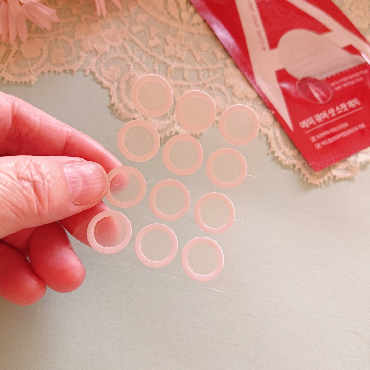 エーキュアショットスポットパッチ/obsero/にきびパッチを使ったクチコミ(3枚目)