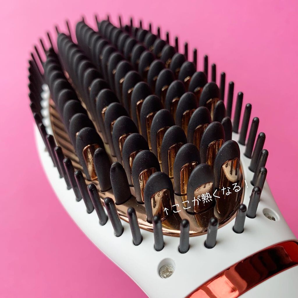 LAVIEL ブラシアイロン/LAVIEL/ヒートブラシを使ったクチコミ（3枚目）