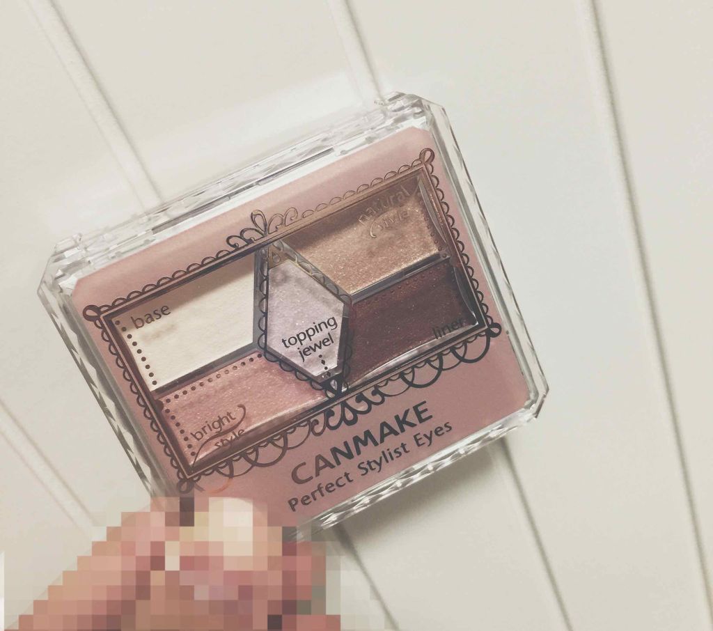 【旧品】パーフェクトスタイリストアイズ/キャンメイク/アイシャドウパレットを使ったクチコミ(1枚目)