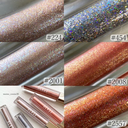 HEXZE(ヘックスゼ) スターダイヤモンドストリーマーリキッドアイシャドウのクチコミ「
HEXZE
#HEXZE #ヘックスゼ
#スターダイアモンドリキッドグリッター
.....」(3枚目)