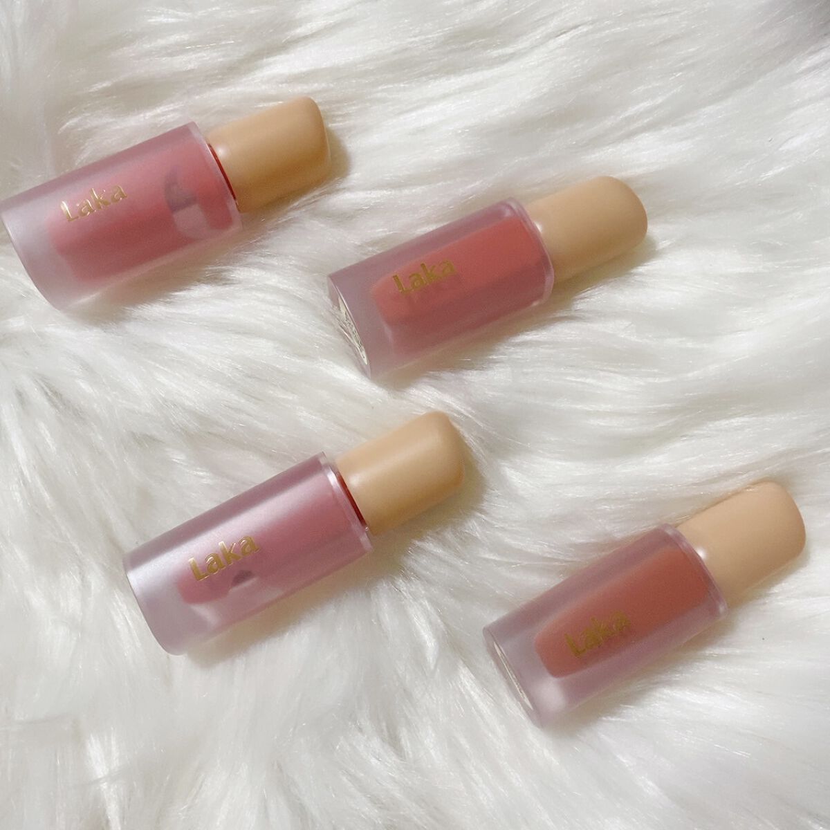フルーティーグラムティント/Laka/リップティントを使ったクチコミ（2枚目）