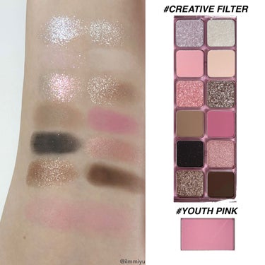 3CE NEW TAKE EYESHADOW PALETTE #CREATIVE FILTER/3CE/アイシャドウの画像