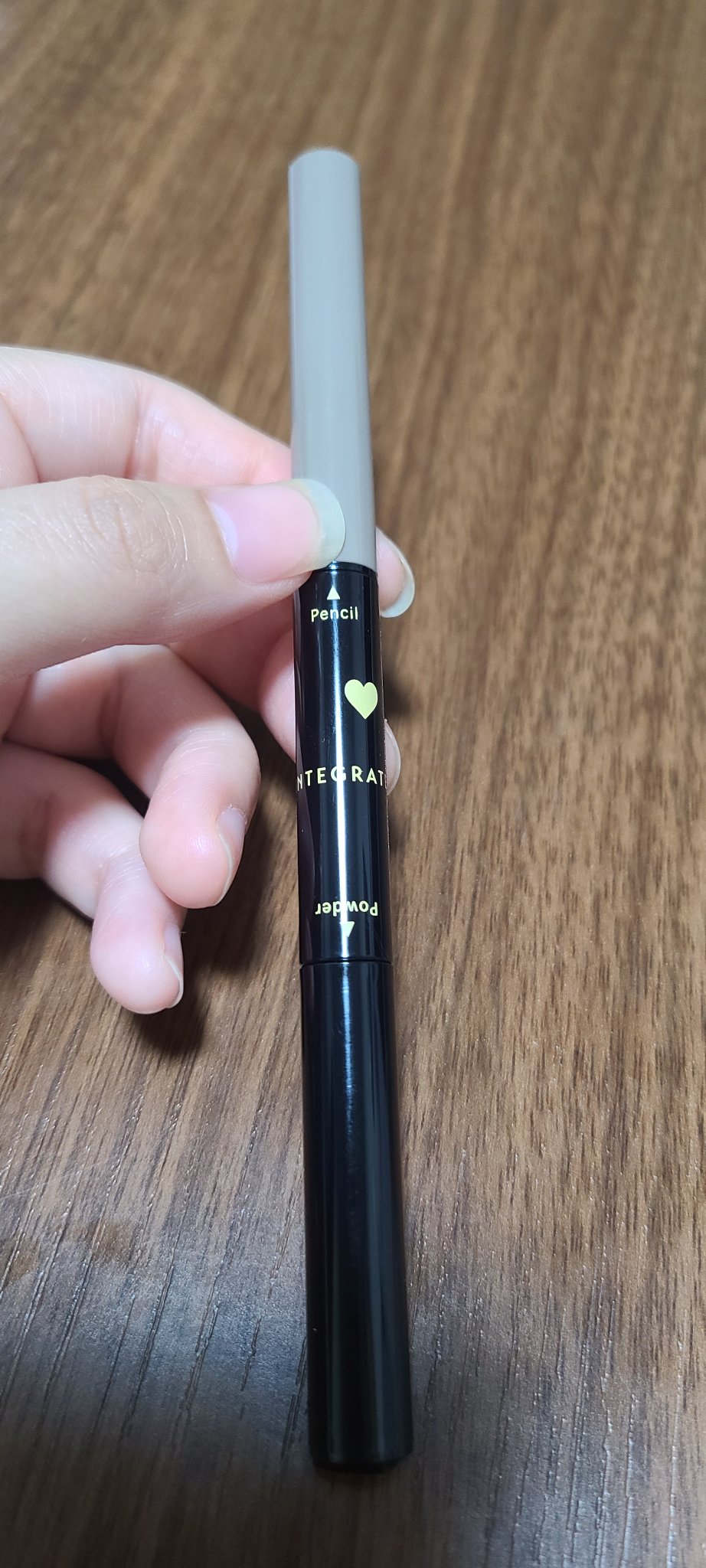 インテグレート ぴたジェルアイブロウ GY972/インテグレート/アイブロウペンシルを使ったクチコミ（1枚目）