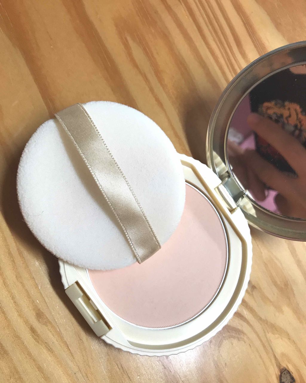 【旧品】マシュマロフィニッシュパウダー/キャンメイク/プレストパウダーを使ったクチコミ(2枚目)