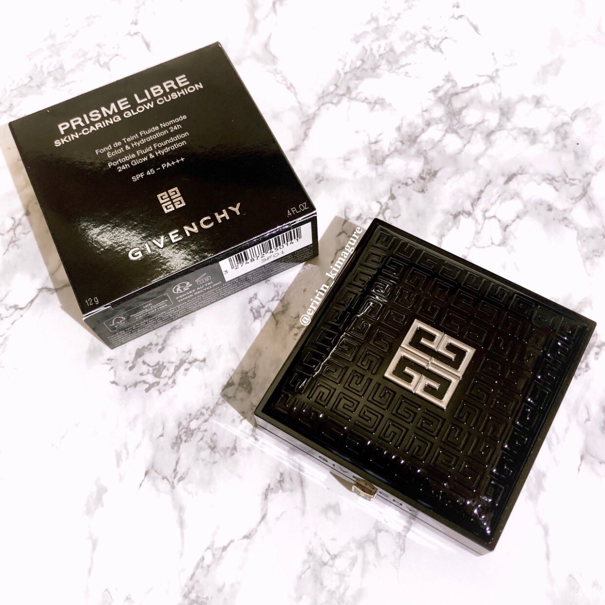 プリズム・リーブル・スキンケアリング・グロウ・クッション/GIVENCHY/クッションファンデーションを使ったクチコミ(9枚目)