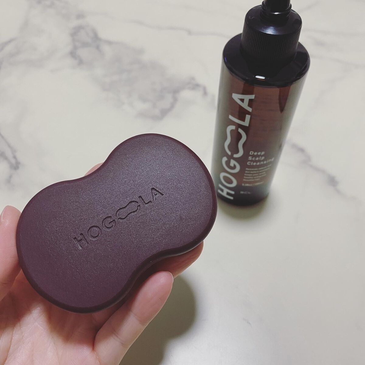 ディープスカルプクレンジング 限定ブラシ付きセット/ホグーラ/その他キットセットを使ったクチコミ（3枚目）