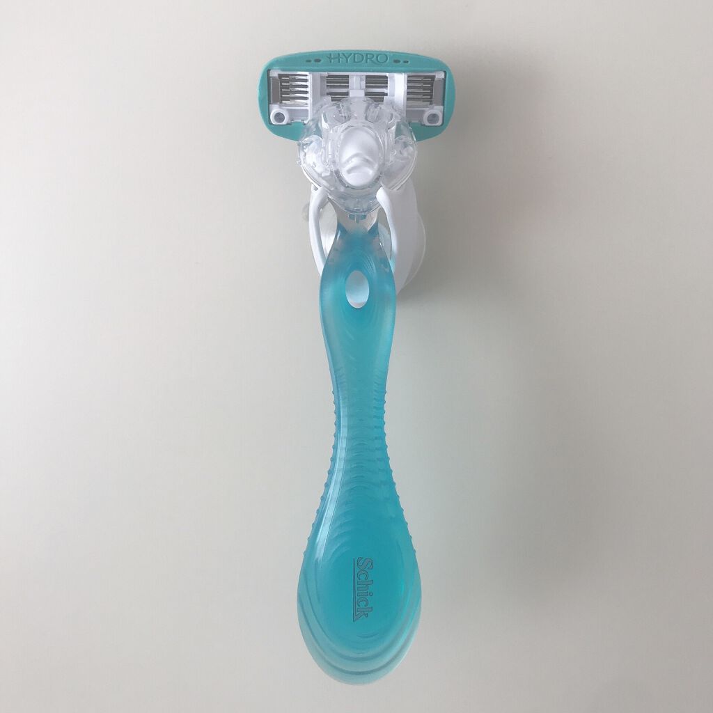 ハイドロシルク 敏感肌用 ホルダー （刃付き＋替刃１コ）/ハイドロシルク/シェーバーを使ったクチコミ（3枚目）