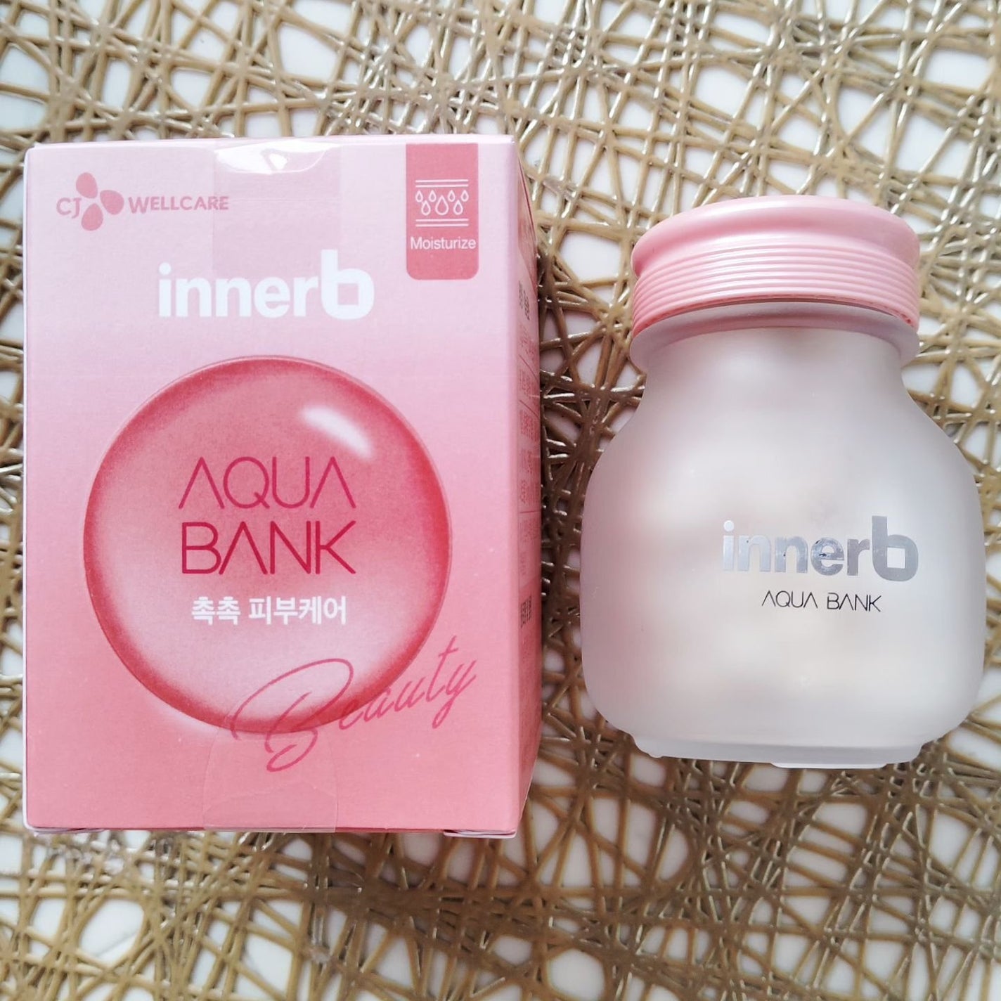 innerB アクアバンク (300mg * 56カプセル)/CJ Wellcare/美容サプリメントを使ったクチコミ(1枚目)
