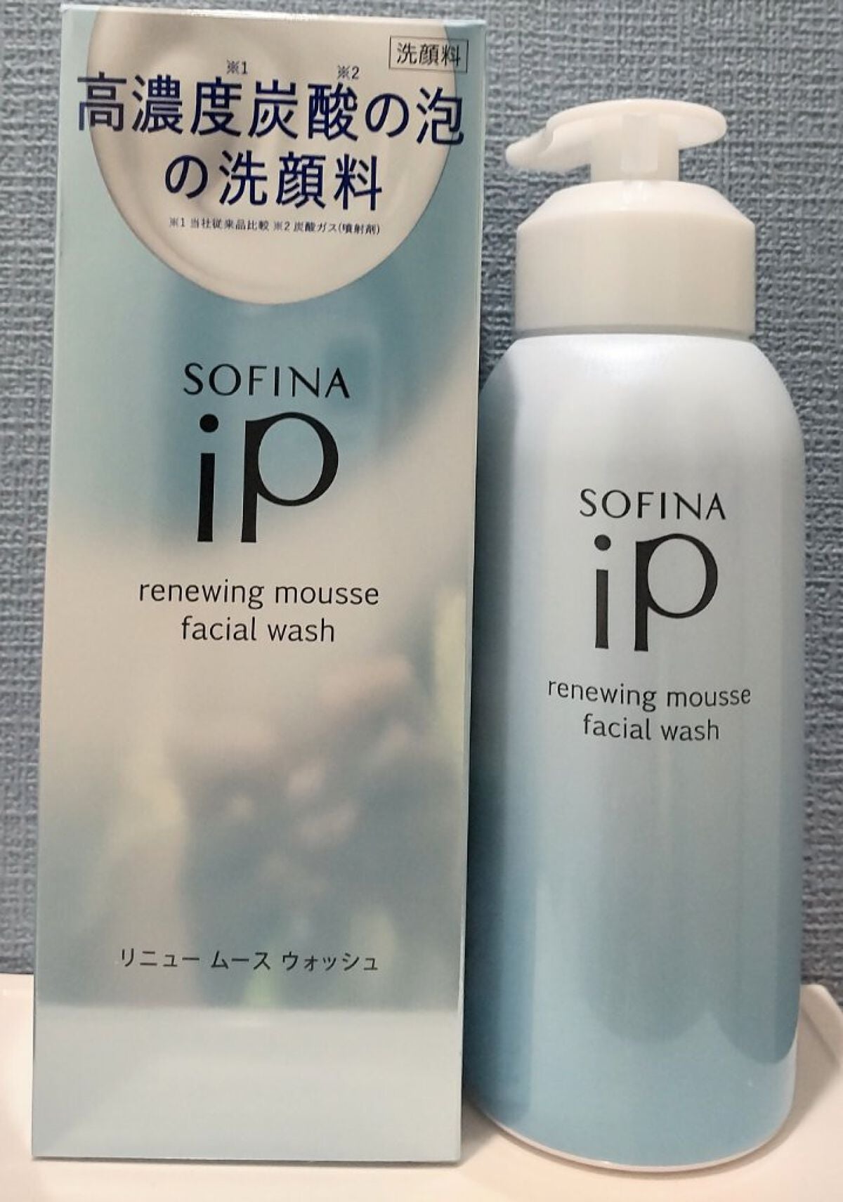 ソフィーナ iP リニュー ムース ウォッシュ/SOFINA iP/泡洗顔を使ったクチコミ(1枚目)