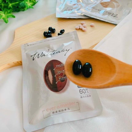 Whiteasy L-シスチン・ビタミンE含有加工食品/合一製薬/美容サプリメントを使ったクチコミ(3枚目)