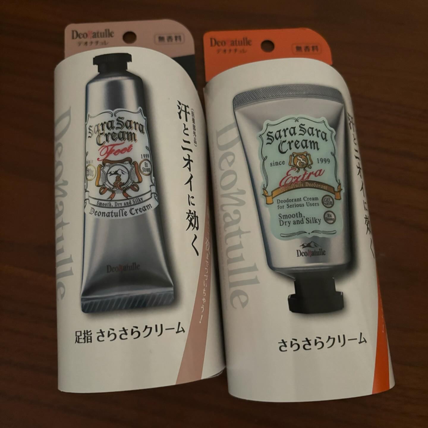 薬用足指さらさらクリーム/デオナチュレ/デオドラント・制汗剤を使ったクチコミ（2枚目）