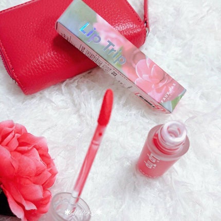 リップトリップフレンチガーデン 12#カメリア(情熱なパッションピンク)/FAUX PAS PARIS/口紅の画像