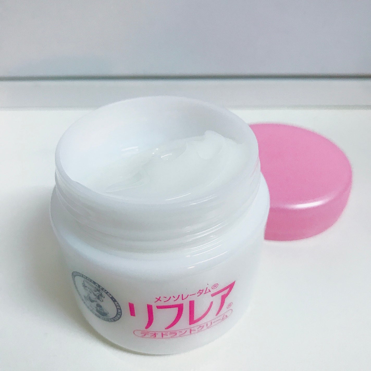 メンソレータム リフレア デオドラントクリーム/リフレア/デオドラント・制汗剤を使ったクチコミ(2枚目)