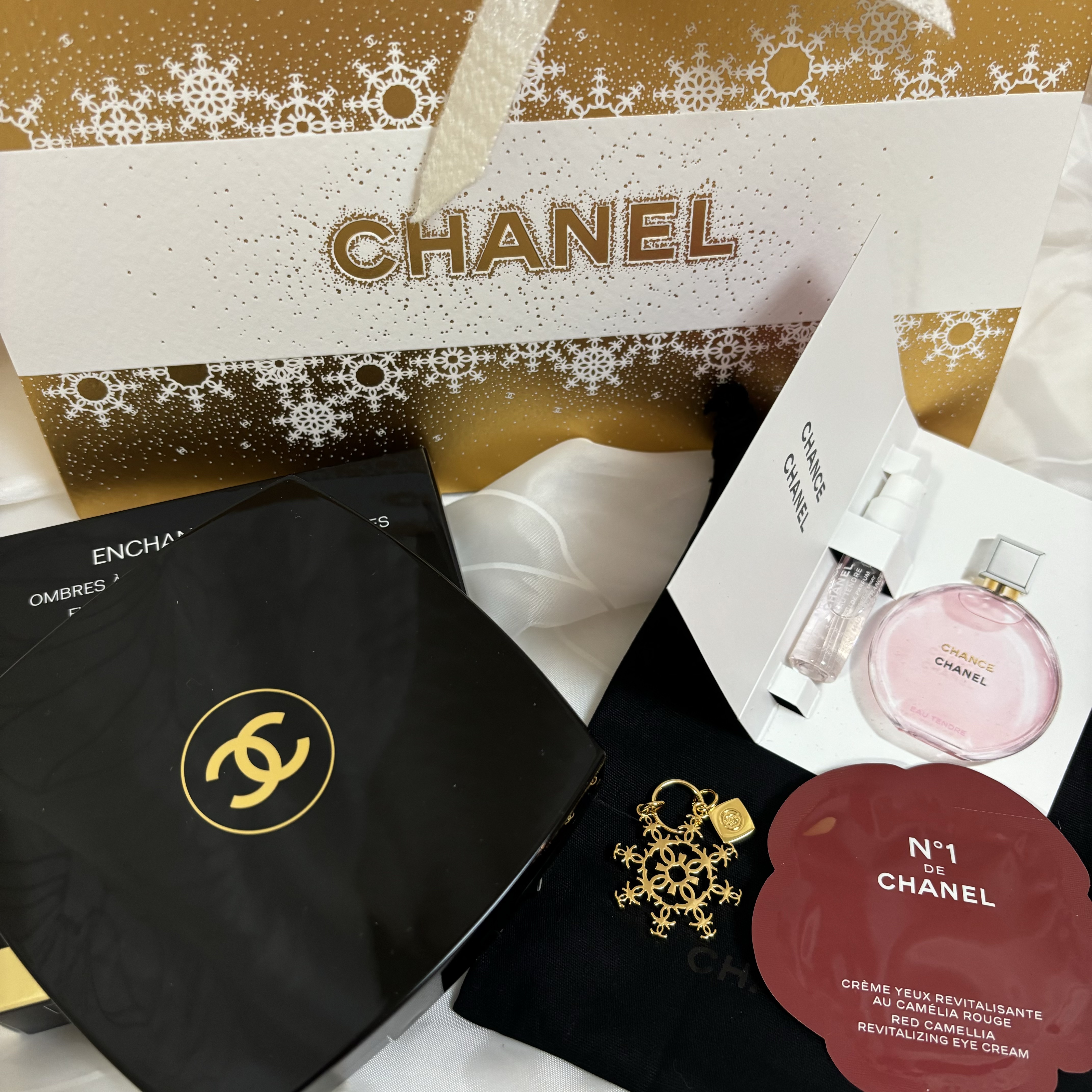 エンチャンテッド ナイト/CHANEL/アイシャドウパレットを使ったクチコミ（2枚目）