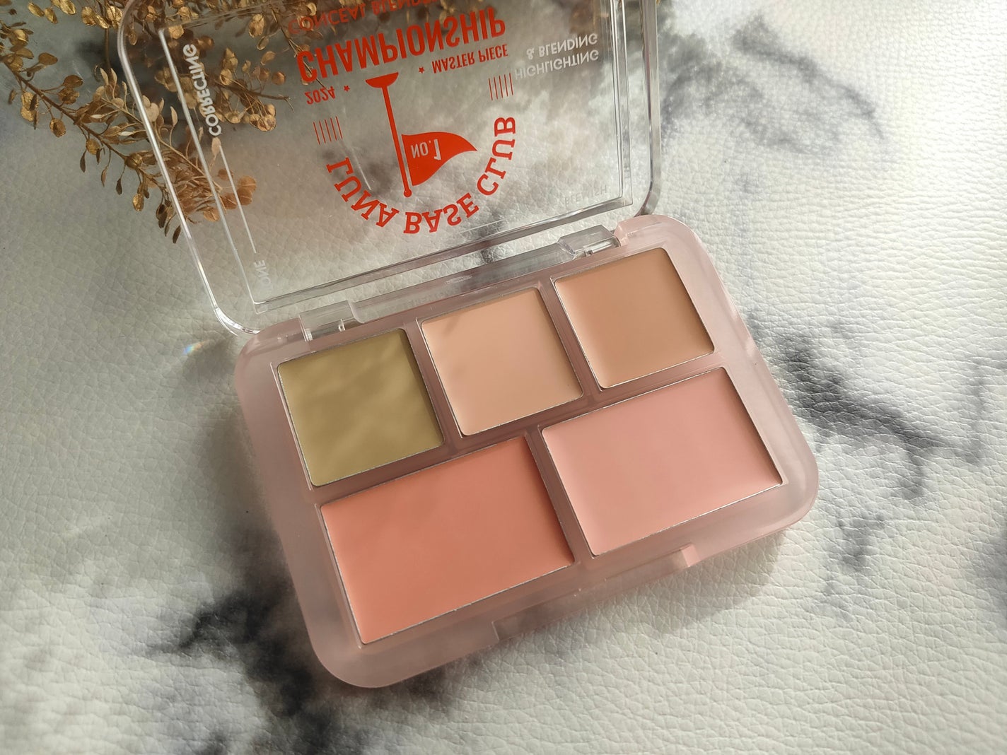 コンシールブレンダーパレット/LUNA/パレットコンシーラーを使ったクチコミ(2枚目)