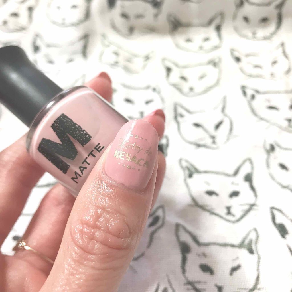 ウィンマックス ネイルケアシリーズ マットトップコート/DAISO/ネイルトップコートを使ったクチコミ(3枚目)