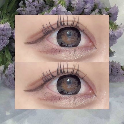 楓 on LIPS 「地雷カラコン💖Teamoタフブラック🖤教えたくないからLIPS..」(2枚目)