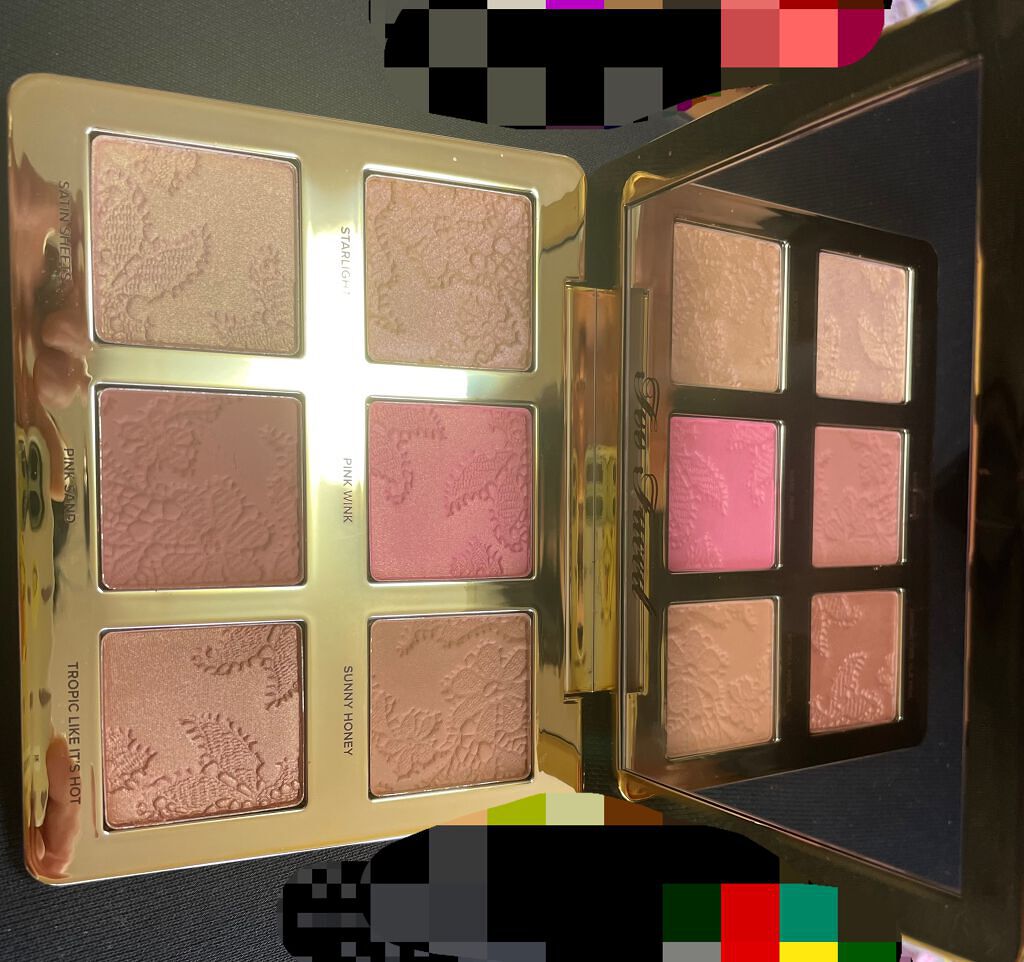 ナチュラル フェイス パレット/Too Faced/パウダーチークを使ったクチコミ（3枚目）