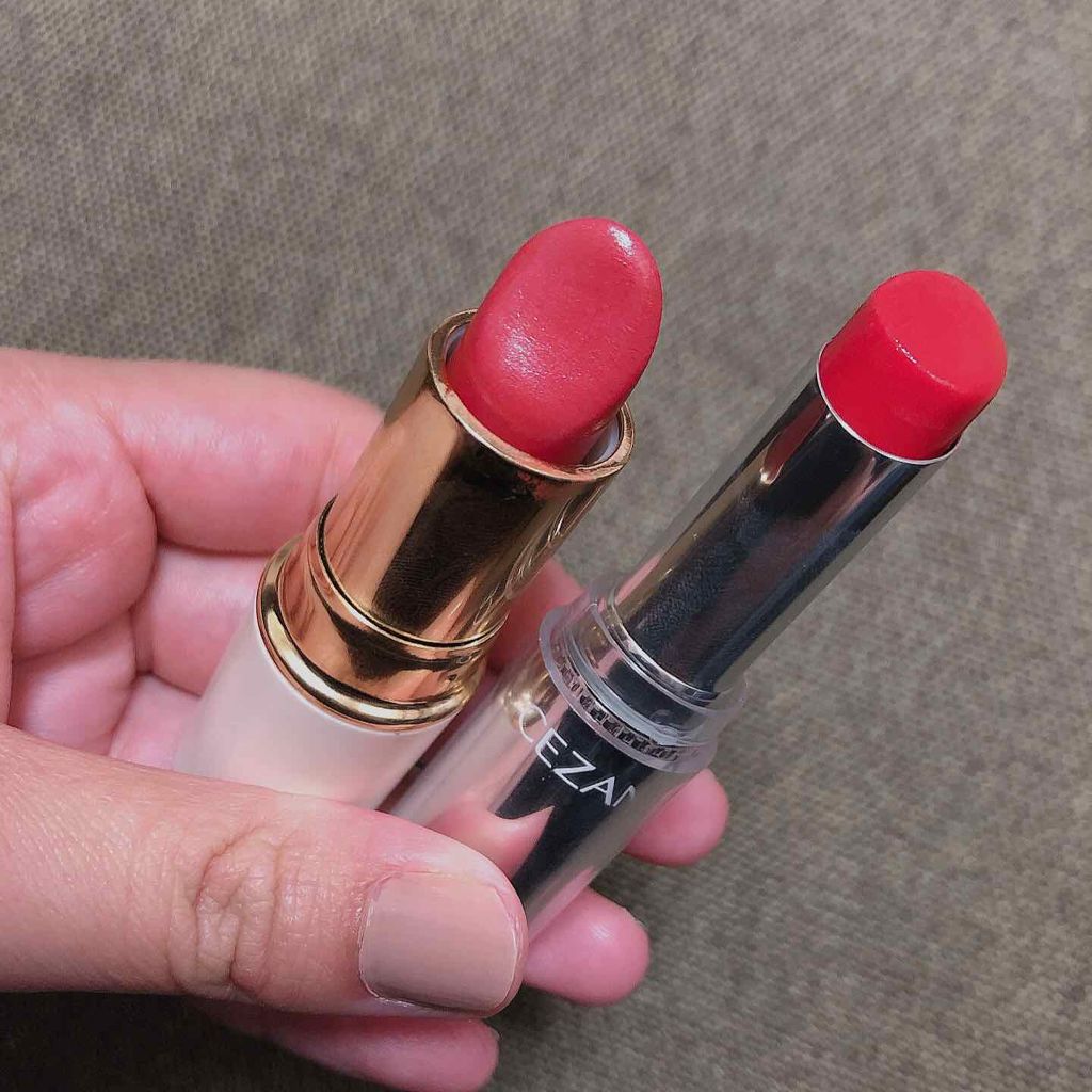 ラスティンググロスリップ/CEZANNE/口紅を使ったクチコミ(1枚目)