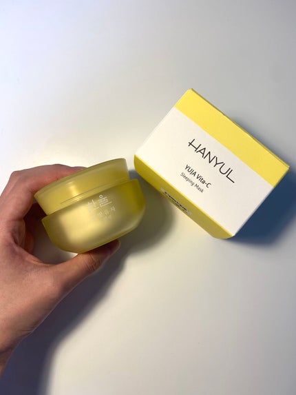 月光ゆず睡眠パック(旧バージョン)/HANYUL(ハンユル)/フェイスクリームを使ったクチコミ(2枚目)