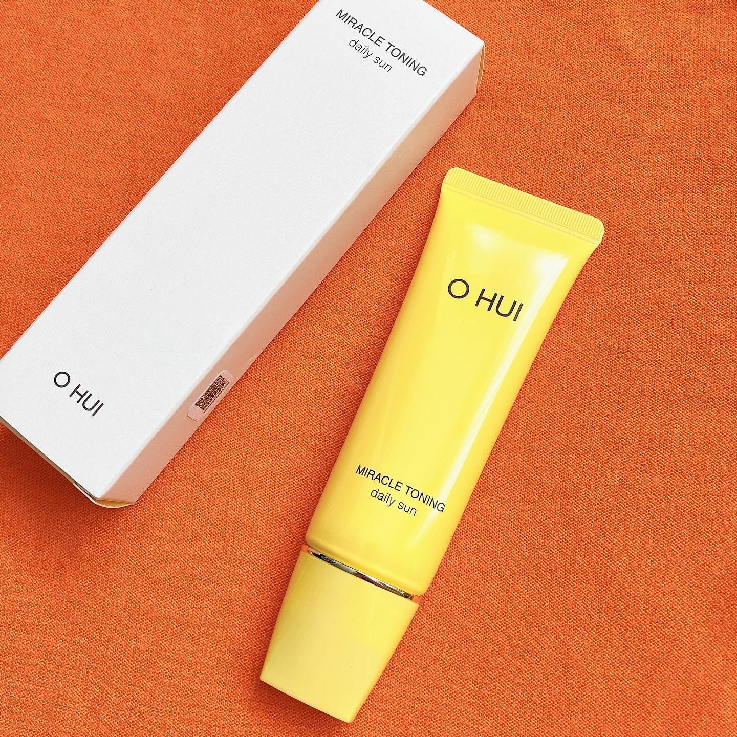 ミラクルトーニング デイリーサン/OHUI/日焼け止めミルクを使ったクチコミ（1枚目）