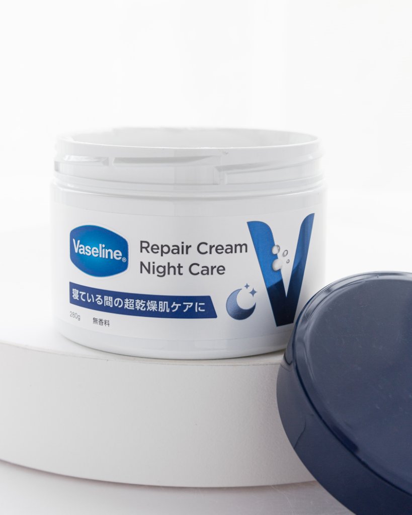 ヴァセリンリペアクリームナイトケア/ヴァセリン/ボディクリームを使ったクチコミ（1枚目）