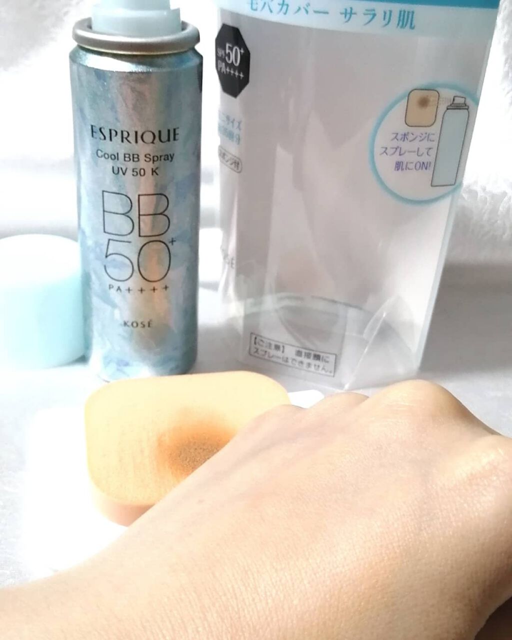 ひんやりタッチ BBスプレー UV 50 K/ESPRIQUE/BBクリームを使ったクチコミ(4枚目)