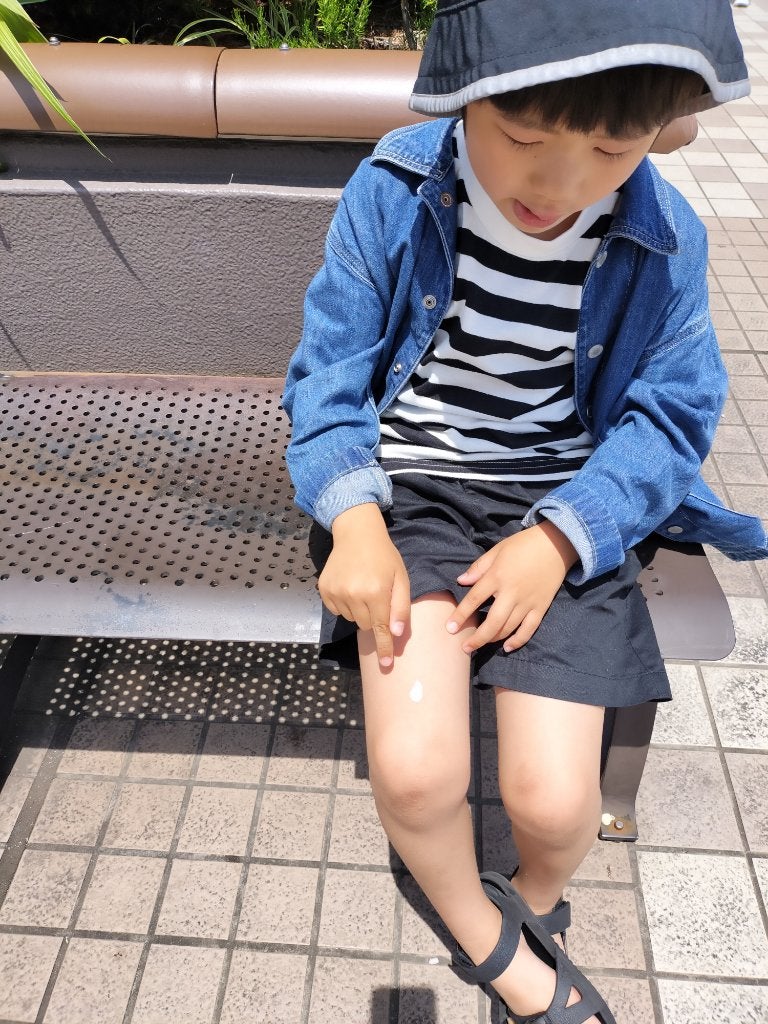 植物から生まれたミツバチUVミルク/アピセラピーコスメティクス/日焼け止めミルクを使ったクチコミ(3枚目)