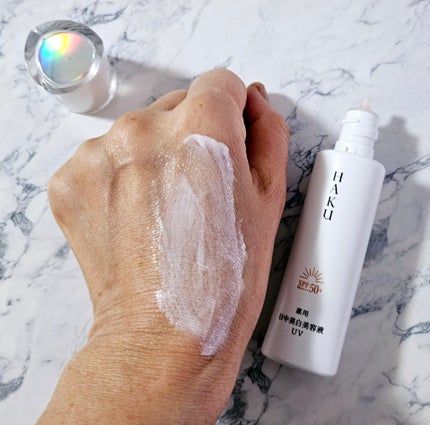 薬用 日中美白美容液UV/HAKU/日焼け止めローションを使ったクチコミ(4枚目)