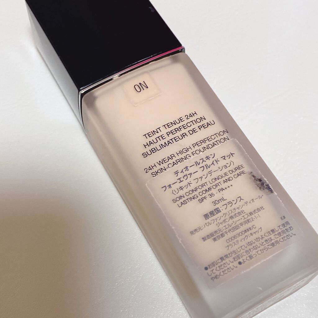 【旧】ディオールスキン フォーエヴァー フルイド マット/Dior/リキッドファンデーションを使ったクチコミ（2枚目）