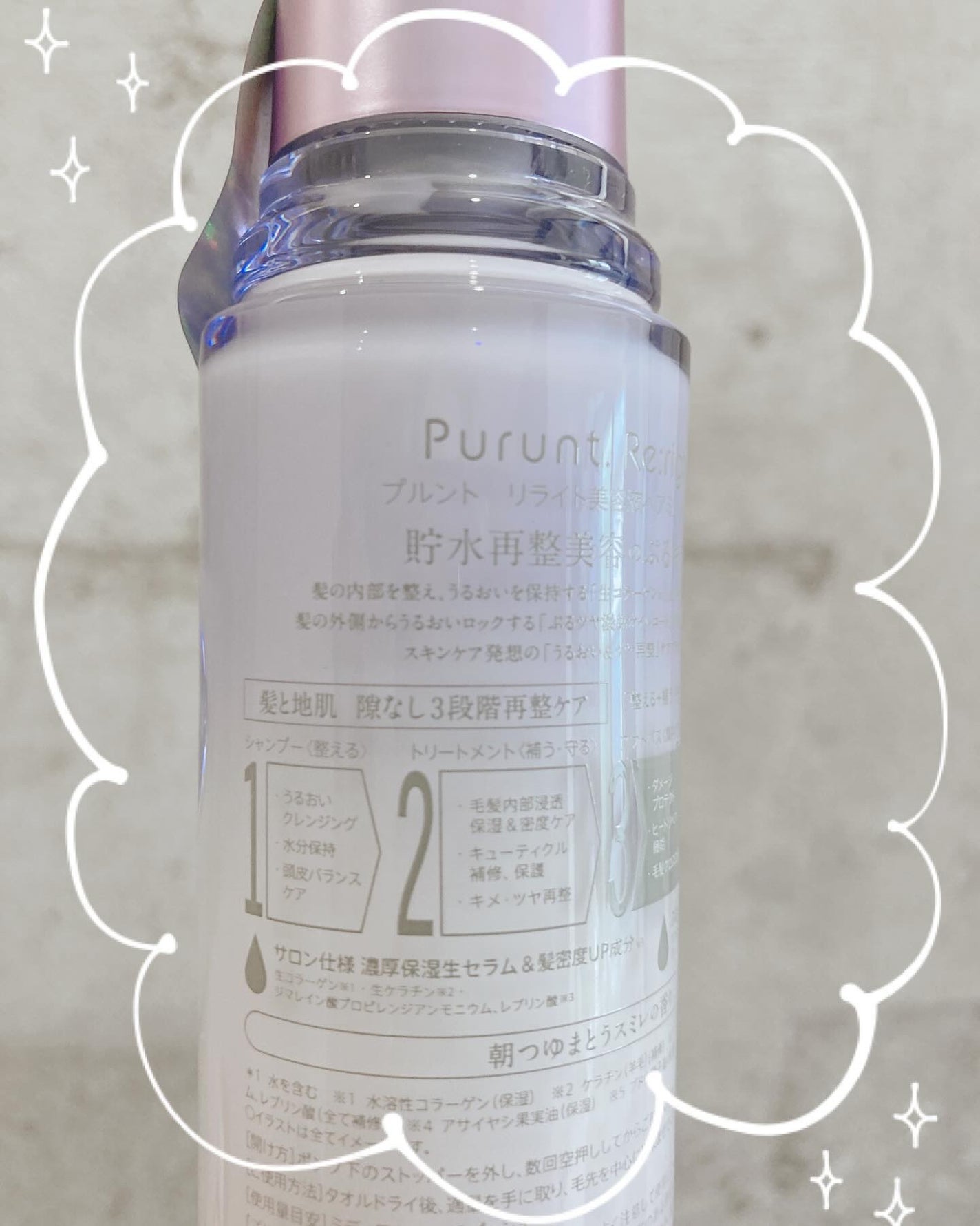 プルント リライト美容液ヘアミルク/Purunt./ヘアミルクを使ったクチコミ(4枚目)