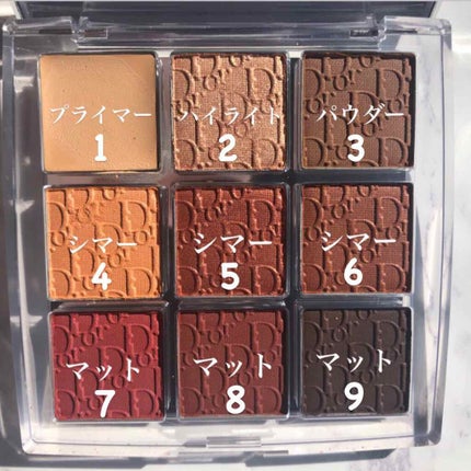 ディオール バックステージ アイ パレット/Dior/アイシャドウパレットを使ったクチコミ(2枚目)