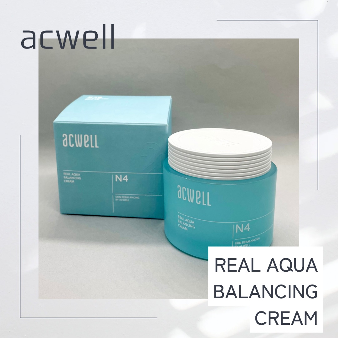 リアルアクアバランシングクリーム /ACWELL/フェイスクリームを使ったクチコミ（1枚目）