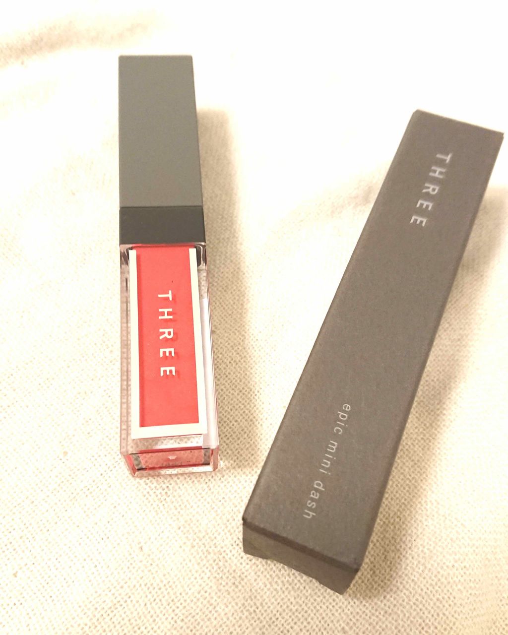 エピック ミニ ダッシュ/THREE/リキッドチークを使ったクチコミ（1枚目）